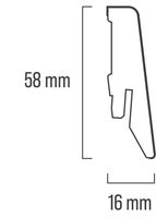 6x Sockelleiste ,Fußleiste 240cm Niedersachsen - Moringen Vorschau