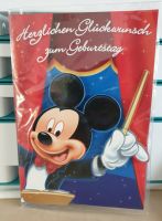 Geburtstagskarte Disney Micky - bunt und fröhlich- OVP Niedersachsen - Hagen im Bremischen Vorschau