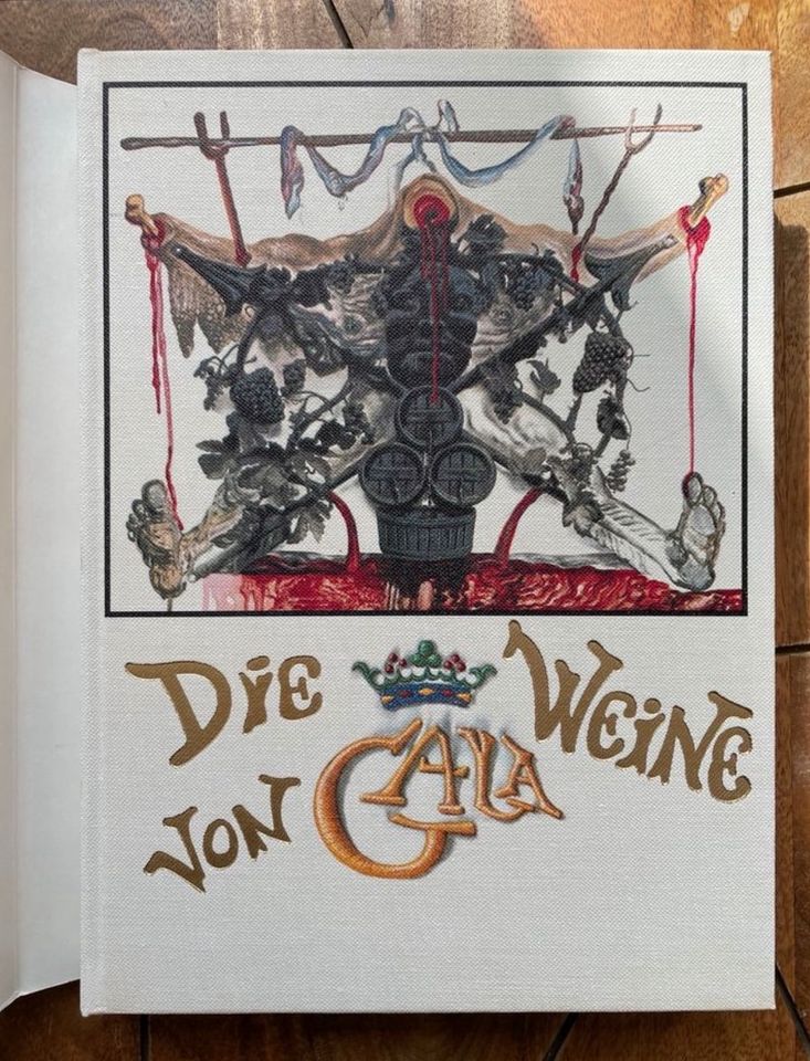 Salvador Dali „Die Weine von Gala“ (1978) Coffee Table Book in Berlin