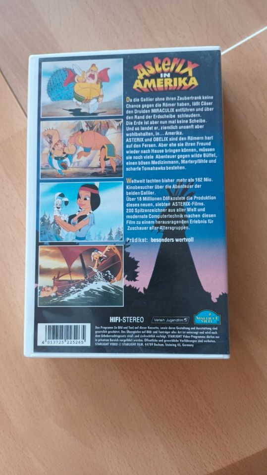 Asterix in Amerika - die spinnen, die Indianer -  VHS in Vienenburg