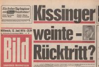 50. Geburtstag - Bild-Zeitung 12.6.1974 - UNGELESEN Nordrhein-Westfalen - Erftstadt Vorschau