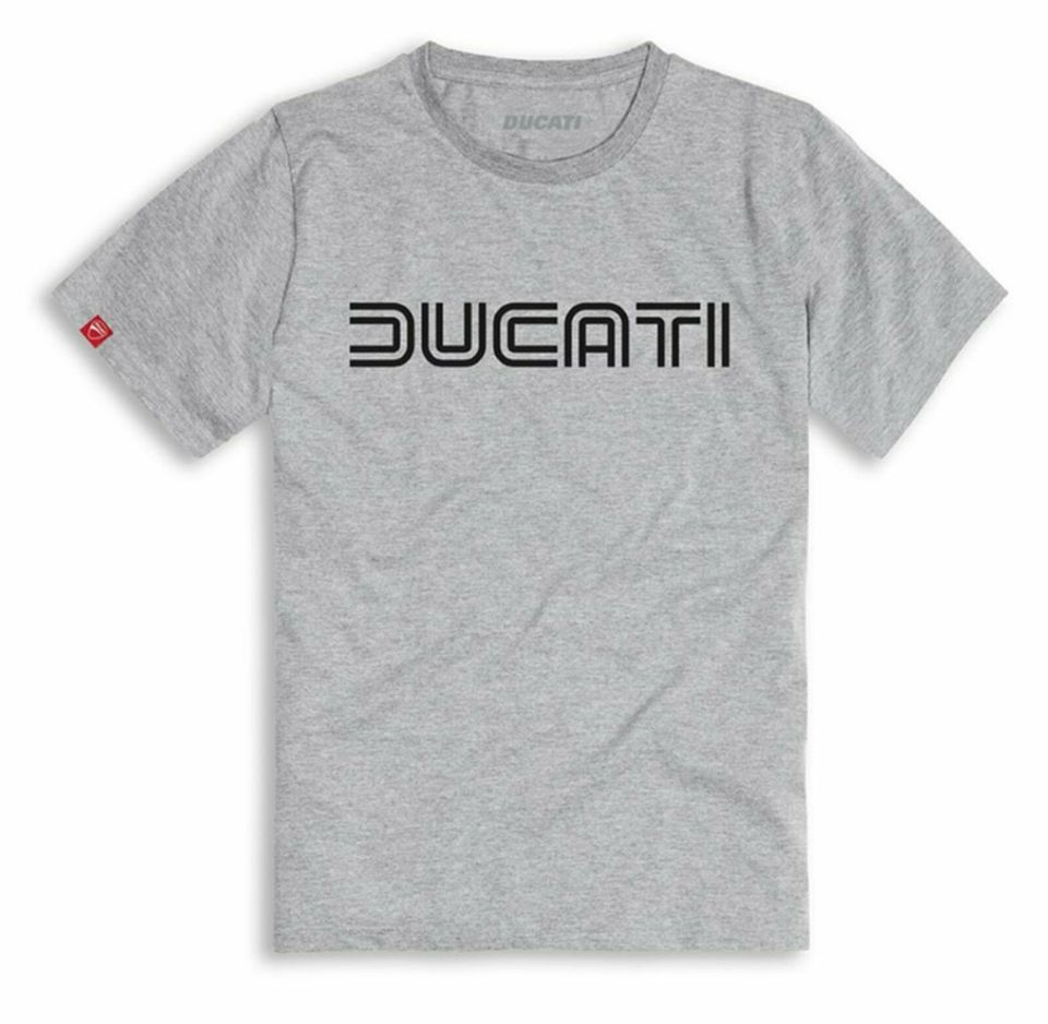 T-Shirt Ducati "Ducatiana 80s" grau Größe XXL 987701047 in Ettlingen