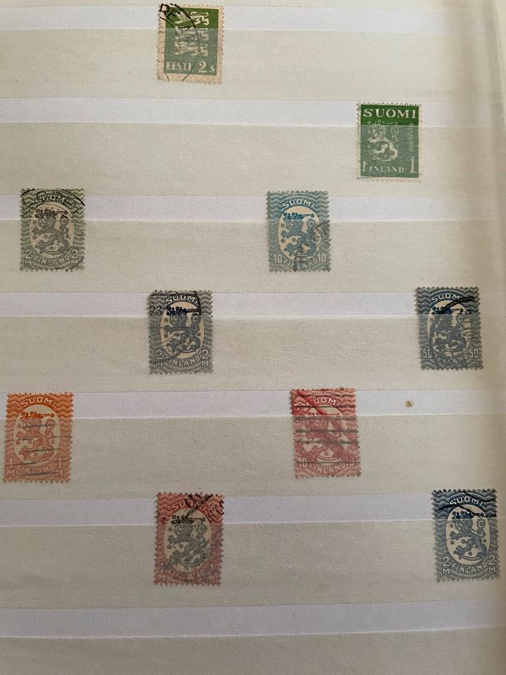 Finnland Briefmarken 19 Stück in Heide
