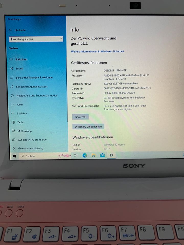 Sony Vario Laptop in München