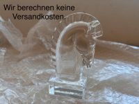 Glas - Skulptur Pferdekopf Pferd Springer Schachfigur Schleswig-Holstein - Neumünster Vorschau