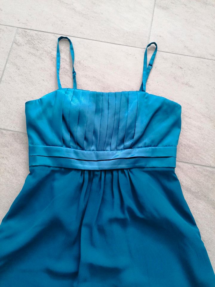 Kleid blau 38 Sommerkleid Kleid für Feier Abschlussballkleid in Lohmar