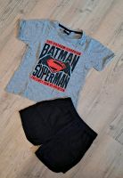 Shorty Schlafanzug Batman / Superman 122 Niedersachsen - Weener Vorschau