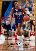 Basketball Legende,ISIAH THOMAS,ORIGINAL AUTOGRAMM Baden-Württemberg - Löchgau Vorschau