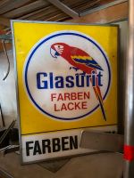 Leuchtreklame Glasurit Lacke Farben Hobby Werkstatt Sammler Bayern - Neunburg Vorschau