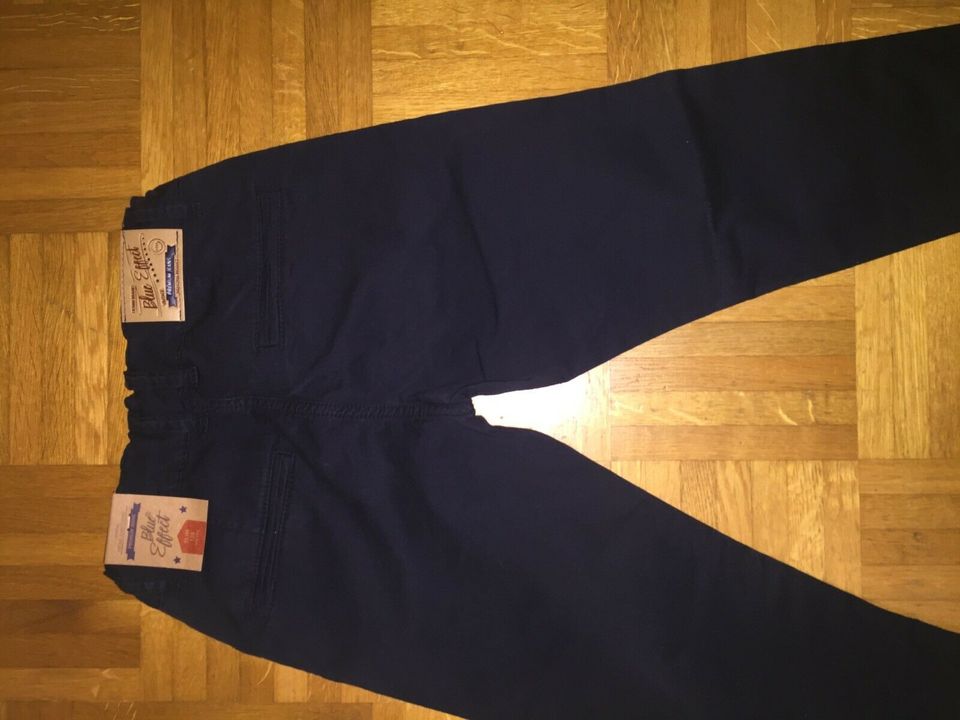 Jungen Chino Blue Effekt Slim Neu in Alsdorf