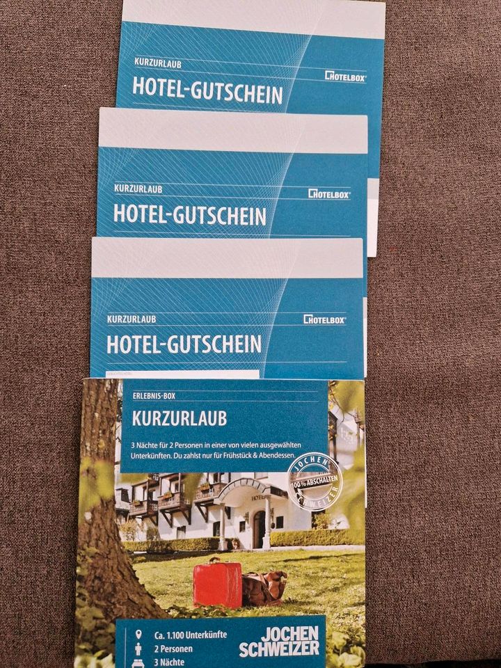 Jochen Schweizer Gutschein Erlebnisbox Hotelgutschein Kurzurlaub in Winsen (Aller)