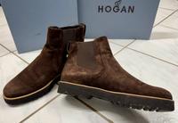 Hogan  Chelsea Boots Gr.38 suede schokobraun Niedersachsen - Dörverden Vorschau