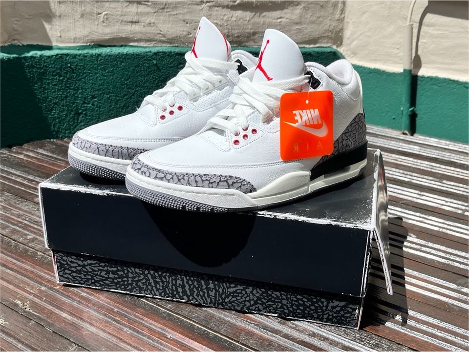 Jordan 3 Retro White in Aachen