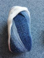 Ice Yarns mit Glitzer angora color glitz, blau, 1 x 100g Knäuel Hessen - Heuchelheim Vorschau