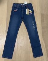 Vertbaudet Slim Jeans Gr.152 Blumen neu mit Etikett Schwerin - Schelfstadt Vorschau