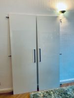 Besta Hochregal /-schrank Türen Hochglanz Weiß 192*60cm - 2 Stück Berlin - Spandau Vorschau