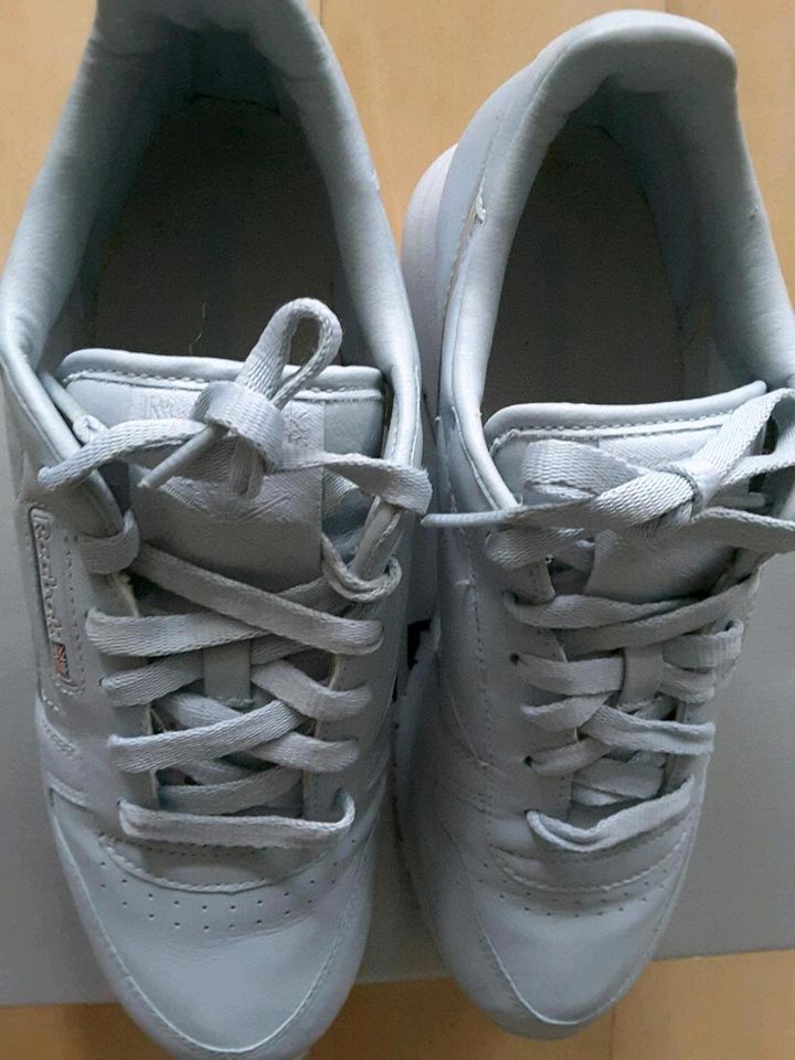 Seltene Damen Sneaker v. Reebok eisblau Gr. 38,5 fast wie neu in Düsseldorf