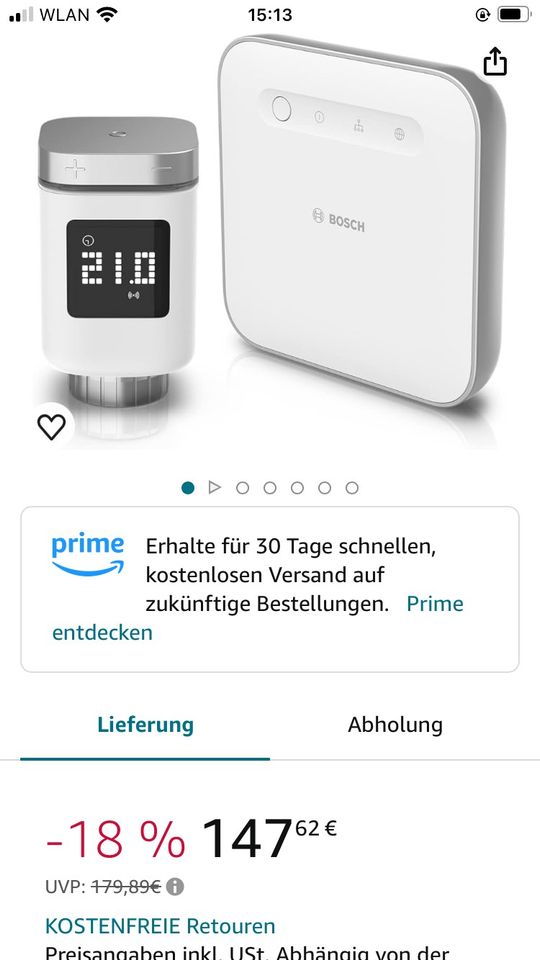 Smart Home Controller, Thermostat Bosch in Hürth