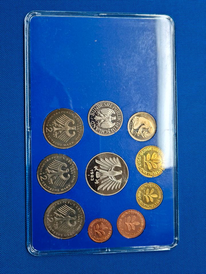 Kursmünzensatz 1983 in Selm
