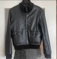 Lederjacke Leder Jacke schwarz Damen Gr. 36 S Kinder unisex 164 Baden-Württemberg - Wilhelmsfeld Vorschau