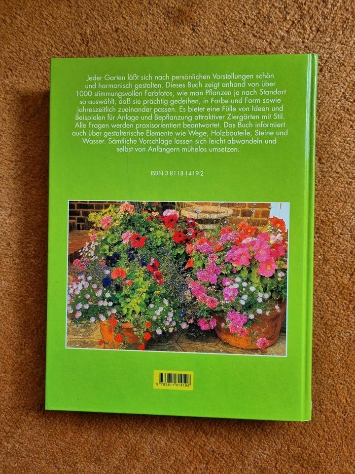 Gartenbuch Gartengestaltung 357 Seiten Gartenanlage Bepflanzung in