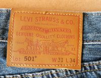 Original  Levi's 501 Jeans, neuwertig,  W31 L34 Baden-Württemberg - Staufen im Breisgau Vorschau