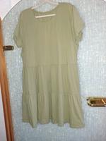 Shirtkleid  XXL 2XL 46 48 50 Olive Grün 100% Baumwolle  C&A Hessen - Dieburg Vorschau