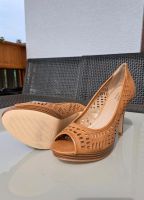 Peeptoes / Highheels Hellbraun Gr. 39 NEU Baden-Württemberg - Emmendingen Vorschau