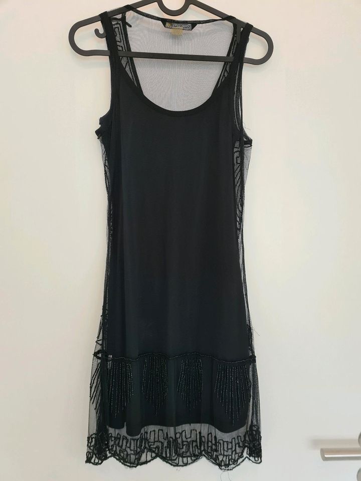 Festliches Kleid Bershka XS, schwarz, Perlen, Hochzeit in Paderborn