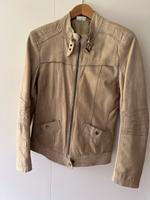 Lederjacke Creme beige gr. 38 Bayern - Kulmbach Vorschau