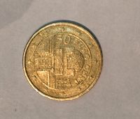 Seltene Münze - 50 Euro Cent aus dem Jahr 2002 Österreich Hessen - Biblis Vorschau