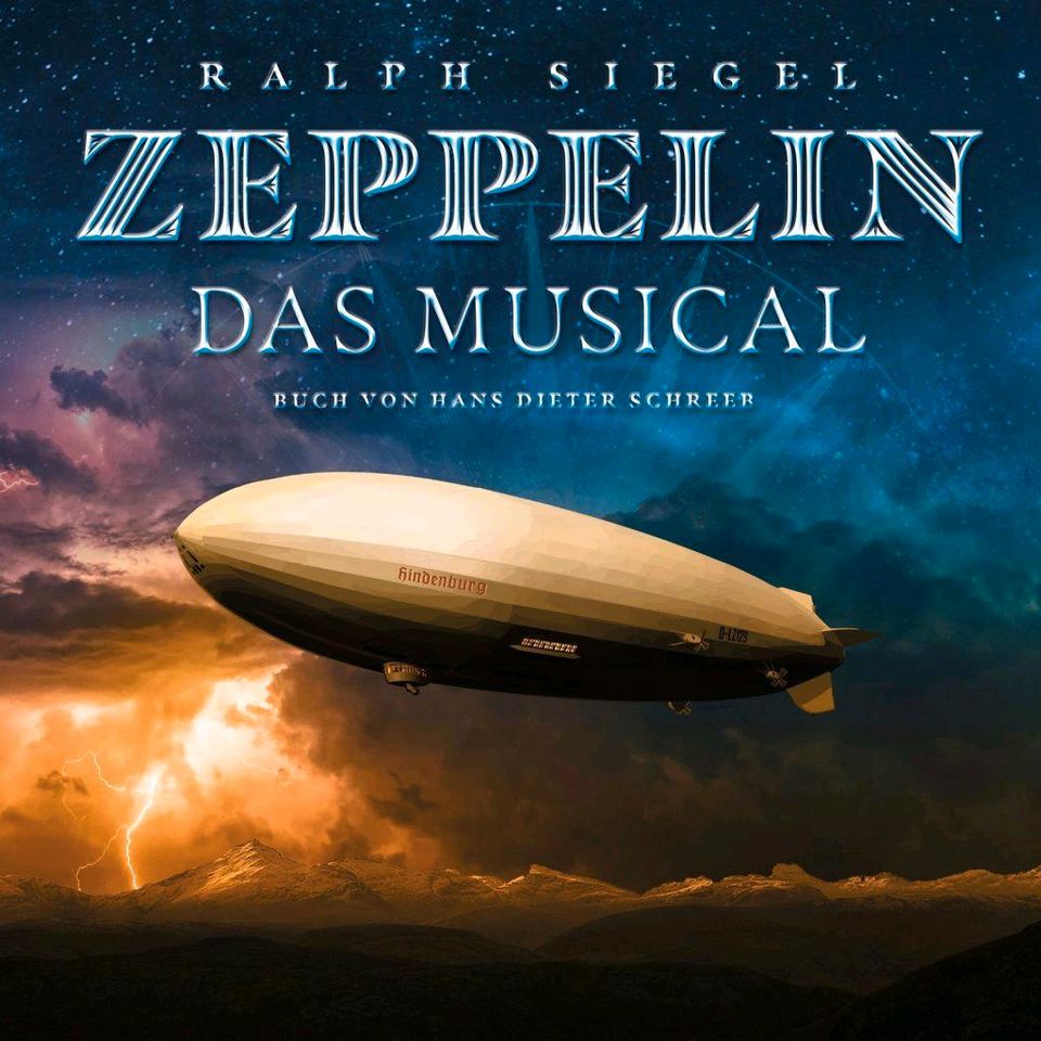 Top Deal - 2 Tickets für Musical Zeppelin in Füssen am 1.6.24 in Stötten