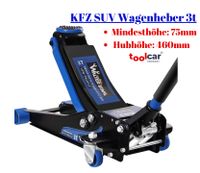 SUV Wagenheber 3t Extrem flach 75mm * Reifenwechsel "von O bis O" Nordrhein-Westfalen - Haan Vorschau