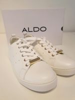 NEU ALDO Schuhe Sneaker weiß mit Gold, Größe 38 Köln - Esch Vorschau