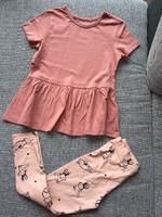 TU süßes Set Shirt apricot & Leggings Hase neu in 110 4-5 Bayern - Glonn Vorschau