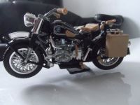 BMW Motorrad mit Beiwagen Modellbau Sammlerstück Hessen - Hanau Vorschau