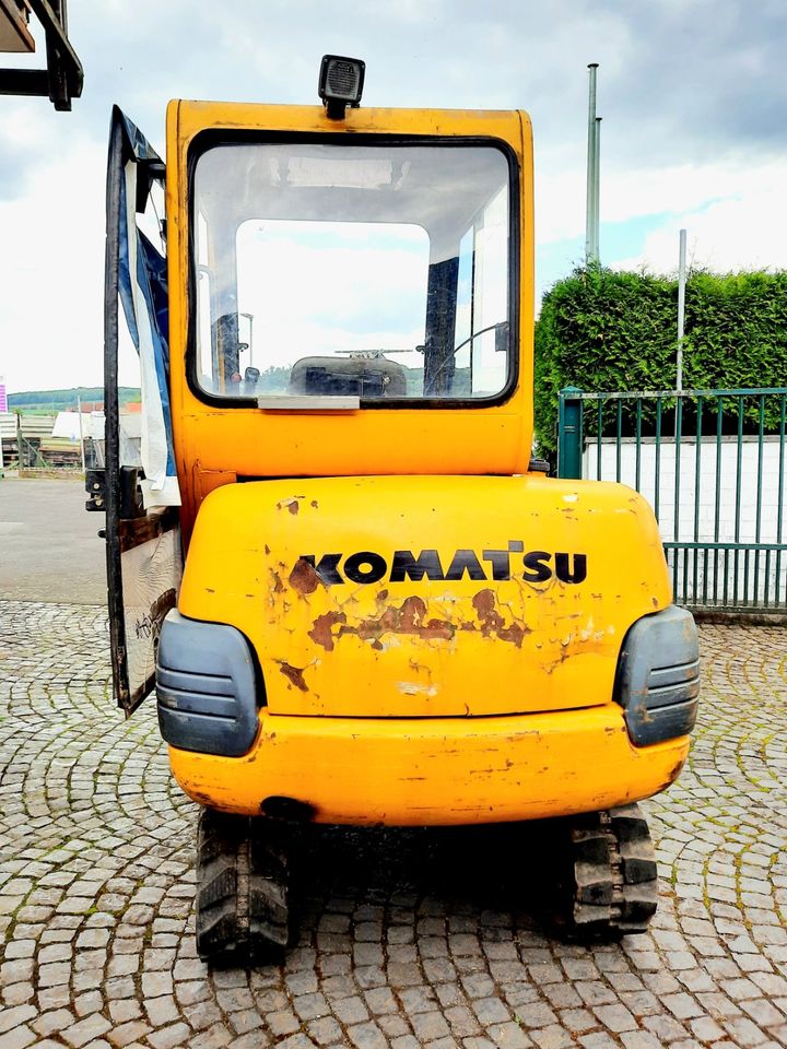 Minibagger Bagger Komatsu Pc 10-7 in Ortenberg