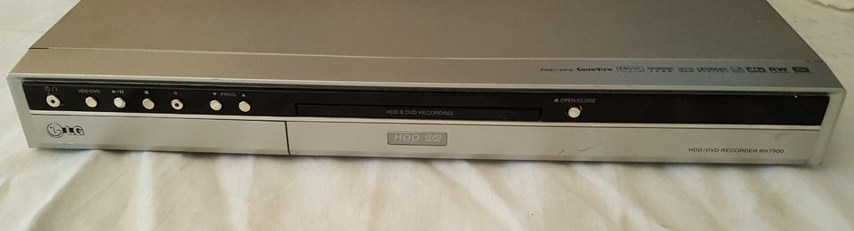 LG RH7500 DVD Recorder HDD Festplatte 80GB in Schömberg b. Württ