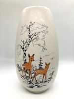 Vintage Keramik Vase mit Tieren Kitze Hessen - Wiesbaden Vorschau