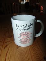 Kaffeepott Kaffeetasse Kaffeebecher " Et kölsche Grundgesetz " Schleswig-Holstein - Laboe Vorschau