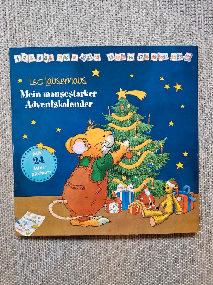 Leo Lausemaus Adventskalender mit 24 Büchern in Markdorf