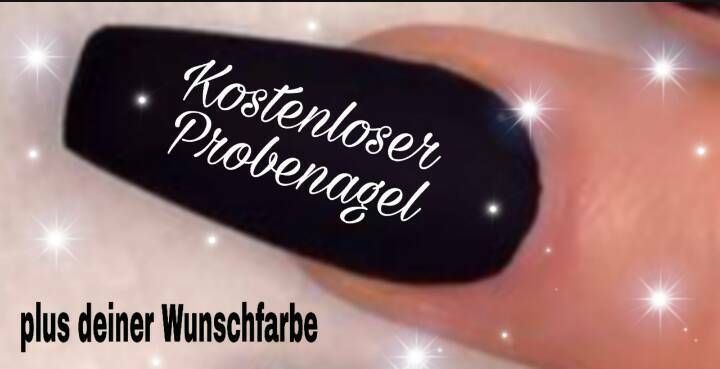 Kostenloser Probenagel Nagelstudio Nageldesign Nailart Maniküre in Parsau