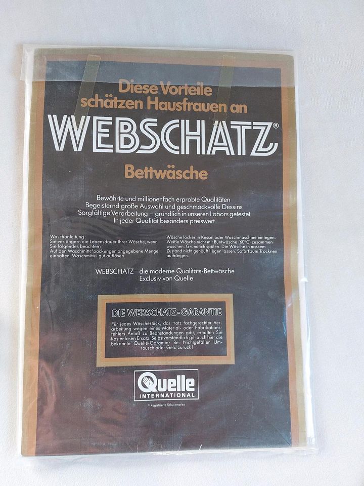Kissenbezug, Bezüge Webschatz, Kopfkissen 80 x 80 cm,  neu in Kreuztal