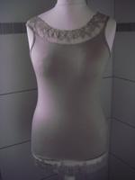 Cream Top Unterhemd Blazershirt Spitze/Ausschnitt-Saum Gr. M Neu Hessen - Solms Vorschau
