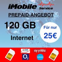 ✅ 120 GB INERNET PREPAID ✅ INTERNET ✅ EINMALIG 25€ Mitte - Wedding Vorschau