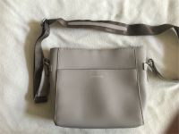 Crossbag Handtasche mit breitem Gurt, Farbe taupe Hessen - Wiesbaden Vorschau