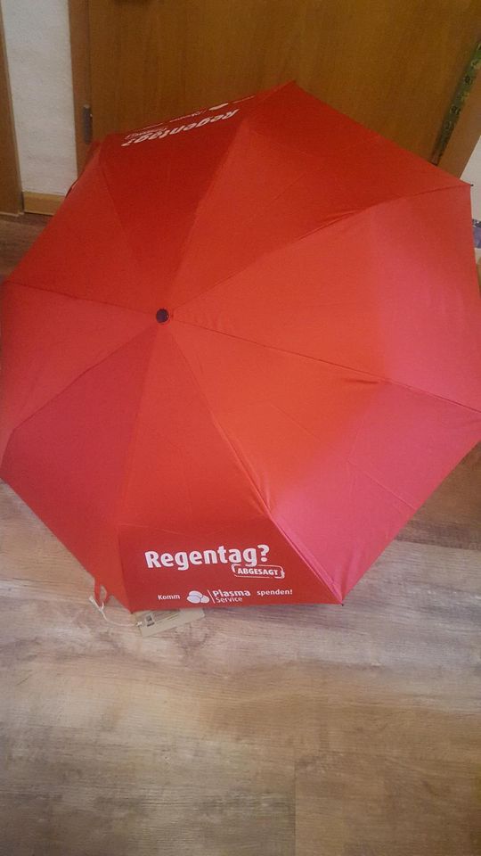 Regenschirm, Knirps, rot, 2 Stück, NEU in Nordhausen