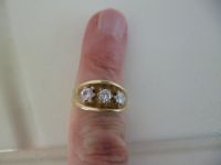 Sehr Schöner Gelbgold Ring 585 mit 3 Brillanten ca.0,65 Karat Hannover - Ricklingen Vorschau