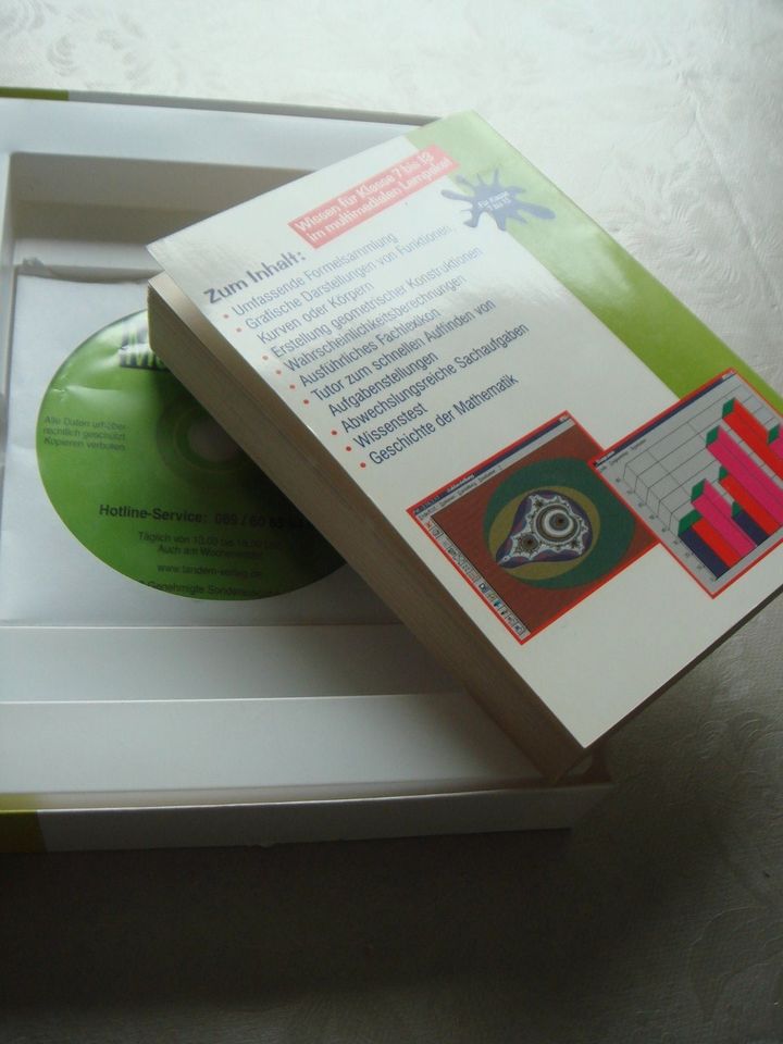 Lernpaket Mathematik CD mit Handbuch 400 Seiten in Seligenstadt