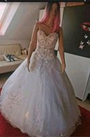 Brautkleid Hochzeitskleid XS Alinie Prinzessin weiß S Accessoires Thüringen - Nordhausen Vorschau